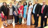 A few of the Miss Samoa Victoria 2017 contestants with Pulotu Canada McCarthy (far right). [Photo/ Facebook: Miss Samoa Victoria Beauty Pageant] 