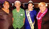 Miss American Samoa, Magalita Johnson, with the local staff members of Congresswoman Aumua Amata's Office, at last Friday's Onnuri Christmas Recital 