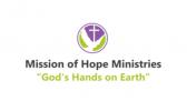 Arriving here, they will hold one more medical clinic for local residents at the New Hope Center Church under the leadership of Pastor Chris Pena opposite the AOG Bible College in Ottoville, Tafuna. mission of hope logo