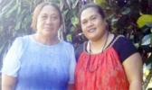 Mra Talimalie and her daughter Miriama