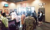 Movie goers at “Jumanji” this past Sunday afternoon at the Nuuuli Place Cinemas 