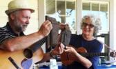 Neil Adam and Judy Turno with their find