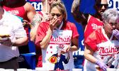 Nathan's 4th of July hot dog eating contest
