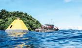 NOAA and partners launch a new buoy in Fagatele Bay 