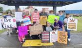 NO KINGS DEMONSTRATORS