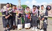 Several of Nu’uuli Vocational Technical High School’s Wildcat graduates