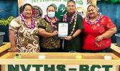  Toepo Leiataua, Dr. Valasi Apulu and  Kenneth Jagon, and Elenoa Taisali