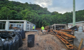 OFU WHARF TERMINAL BUILDING CONSTRUCTION SITE
