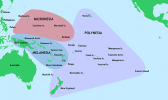 Map of Pacific Islands