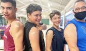 Pacific islanders showing off their vax