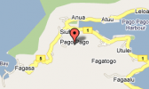 MAP OF TUTUILA WITH PAGO PAGO DESIGNATED