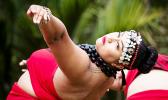 Nikki Upoko of Ura Tabu practices her dance