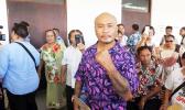 Talalelei Pauga and supporters 