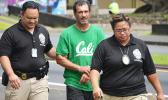 Paul Harman being taken into custody in American Samoa in Nov of this year.