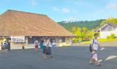 New paved area aroound Pava'ia'i Elementary School