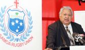 who is also Chair of the Samoa Rugby Union with Samoa Rugby logo