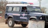 A PNG police vehicle