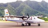 A Polynesian Airlines plane on the runway at Pago Pago International Airport. [courtesy photo]