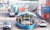 Container traffic at Port of Pago Pago