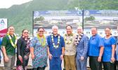 attendees at the groundbreaking ceremony