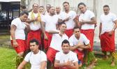 The smiling faces of some prisoners after their Samoan Day last year. Attorneys and DPS personnel have confirmed to Samoa News that prisoners are not getting enough to eat, and sleeping arrangements are of a low standard. [photo: AF]