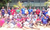 Nine teams with 54 paddlers from 5 different countries competed in the 2017 Aunu’u Iron Challenge, the first international outrigger race of the year in American Samoa. The race, organized by Alo O Samoa Outrigger Canoe Club (OCC) and sponsored by GHC Reid &Co., Ltd, Pacific Energy, the American Samoa Visitors Bureau, Carl's Jr, Business and Professional Women of American Samoa, Cherith Lober, Archie Soliai, and Sadie's by the Sea Beach Resort.  [Courtesy photo]