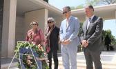 Amata in North Africa observing Memorial Day with others