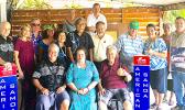 Members of the American Samoa Republican Party pose for a photo