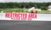 Police have sealed off the area at the Mulifanua wharf, where the body of the new born baby girl was discovered. (Photo: Samoa Observer) Police tape sealing off the area at the Mulifanua wharf,