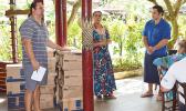 DEVELOPING LITERACY RATE: The Rotary Club of Apia donated 600 reading books for the Samoa Returnees Charitable Trust of Samoa to assist in their literacy program. [Samoa Observer]