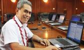 Samoa's Minister of Finance Sili Epa Tuioti.