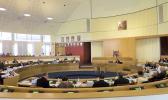 Samoa's parliament chamber