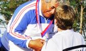 Prime Minister Tuilaepa Lupesoliai Sailele Malielegaoi was awarded a silver medal in archery in the 2007 Pacific Games. [Courtesy photo]
