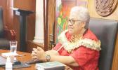“Whatever issues the UN raises, the Government’s utmost priority is the local environment and the Constitution and the context of those issues within the Samoan traditions and customs and our Christian principles and values,” said Fiame. Prime Minister Fiame Naomi Mataafa