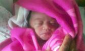 The first female newborn on Christmas Day in Samoa