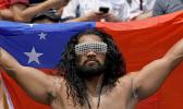 Samoa fan at Hong Kong Sevens