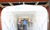 New sanitary gate at the Faleolo airport