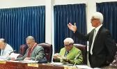 Rep. Sanitoa urged the House Commerce Committee to start making inquiries now about preparations by the Territorial Bank of American Samoa, for when ANZ departs. Larry S. Sanitoa