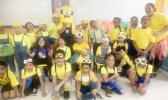 Samoa Baptist Academy lst graders in costume