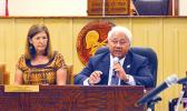 C M Y K Page 6 samoa news, Wednesday, October 18, 2017 Members of the ASG scholarship board appeared before the House Education & Scholarship Committee yesterday morning to discuss the issue of delayed checks for students attending school off island. [photo: AF]