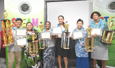 Top six winners of 37th American Samoa High School Science Symposium