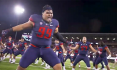 [Screenshot from video of Polynesian football player