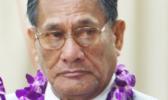 Senate Budget and Appropriations Committee chairman Magalei Logovi’i 
