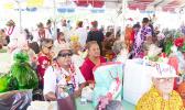 Senior Citizens enjoying the 2020 Christmas party