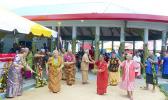 Manu’a island group perform their “taualuega”