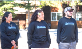 Sierra M Fata (center) with cohort members