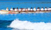 Sinapioa in the 2017 race where it was rowed by the Fagaitua H.S. crew