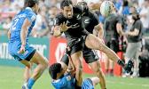 Sione Molia stopped