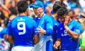  Sir Gordon Tietjens with Manu Samoa player