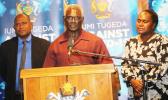  Solomon Islands PM, Manasseh Sogavarewith aids